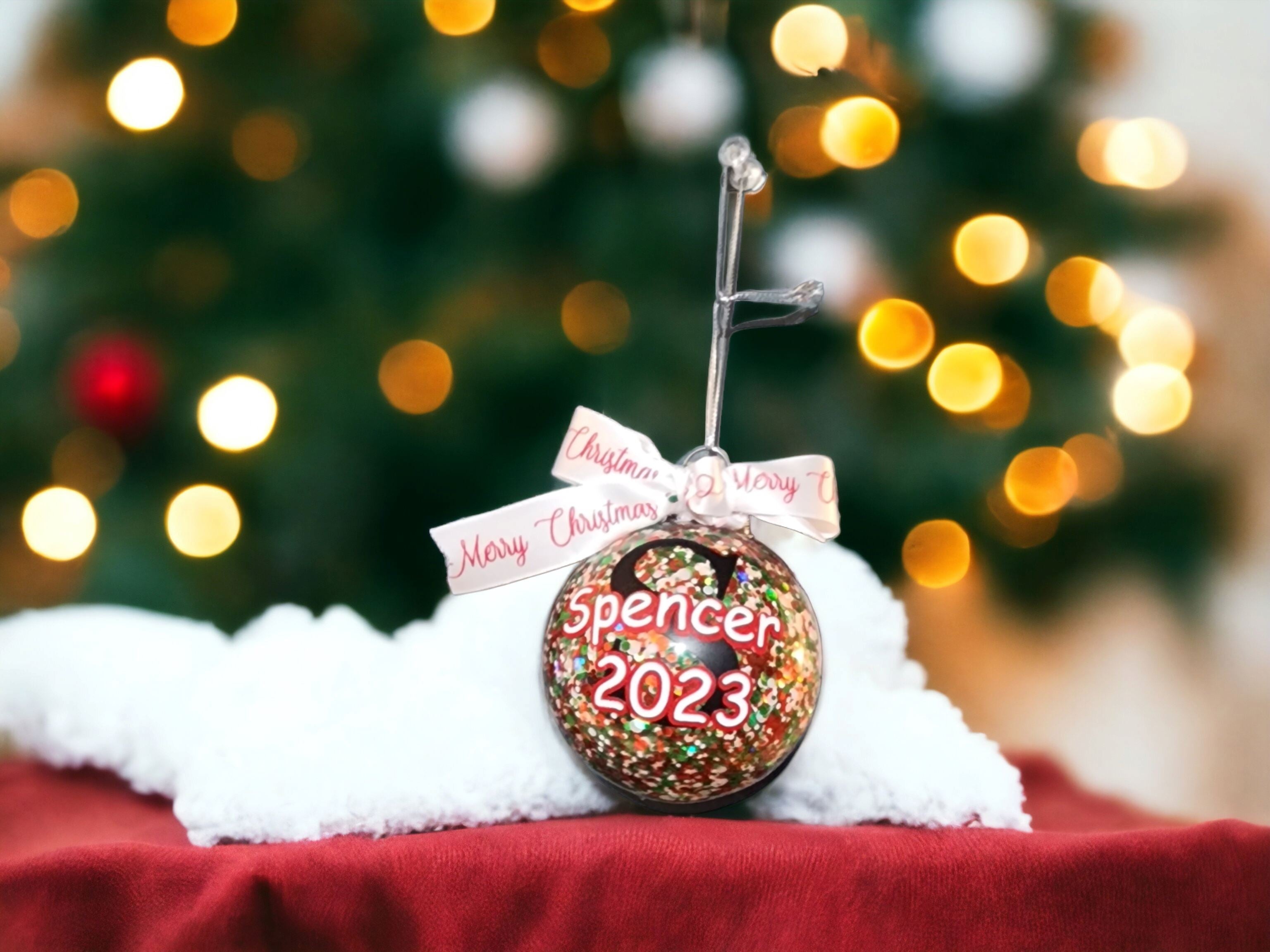 Personalized ornaments Gravesfamilycreations